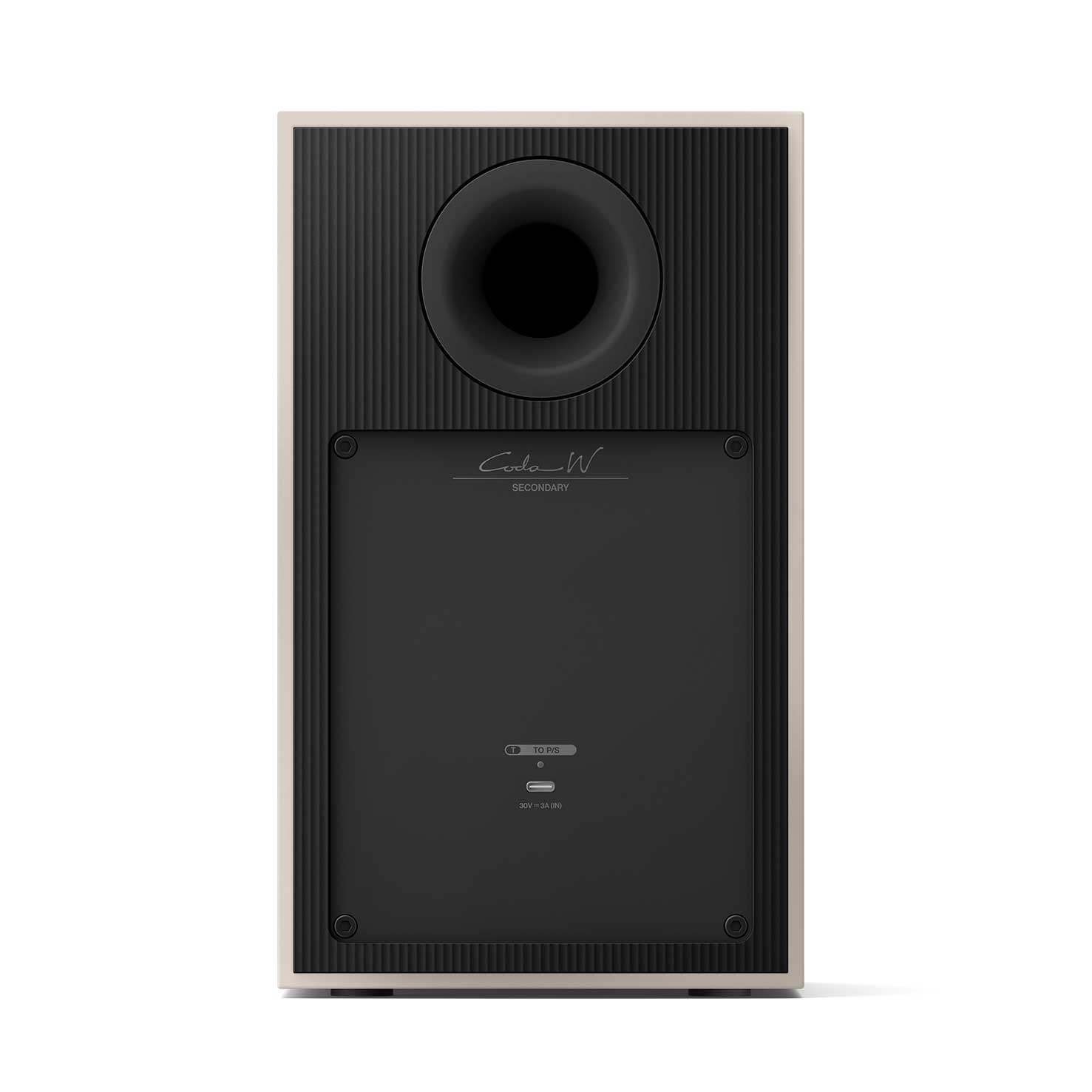 KEF Coda W Nickel Grey Rear View
