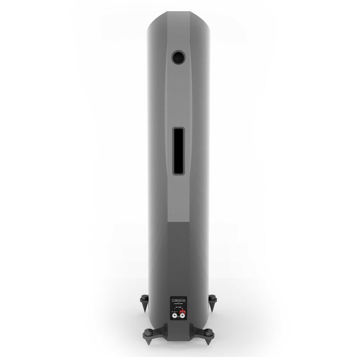 Acoustic Energy Corinium Midnight Silver Rear View