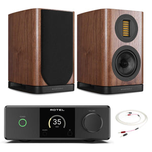 Rotel DX-5 Black with Wharfedale Evo 5.1 Walnut