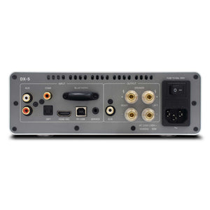 Rotel DX-5 Silver Rear View