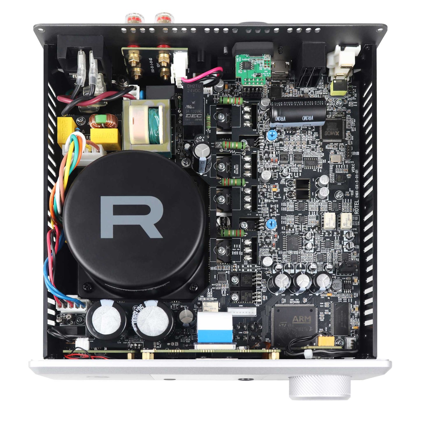 Rotel DX-5 Silver Internal View