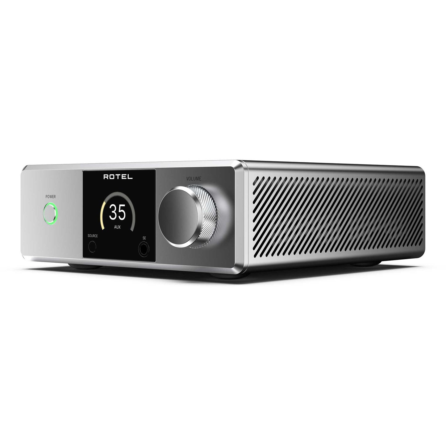 Rotel DX-5 Silver Angled View