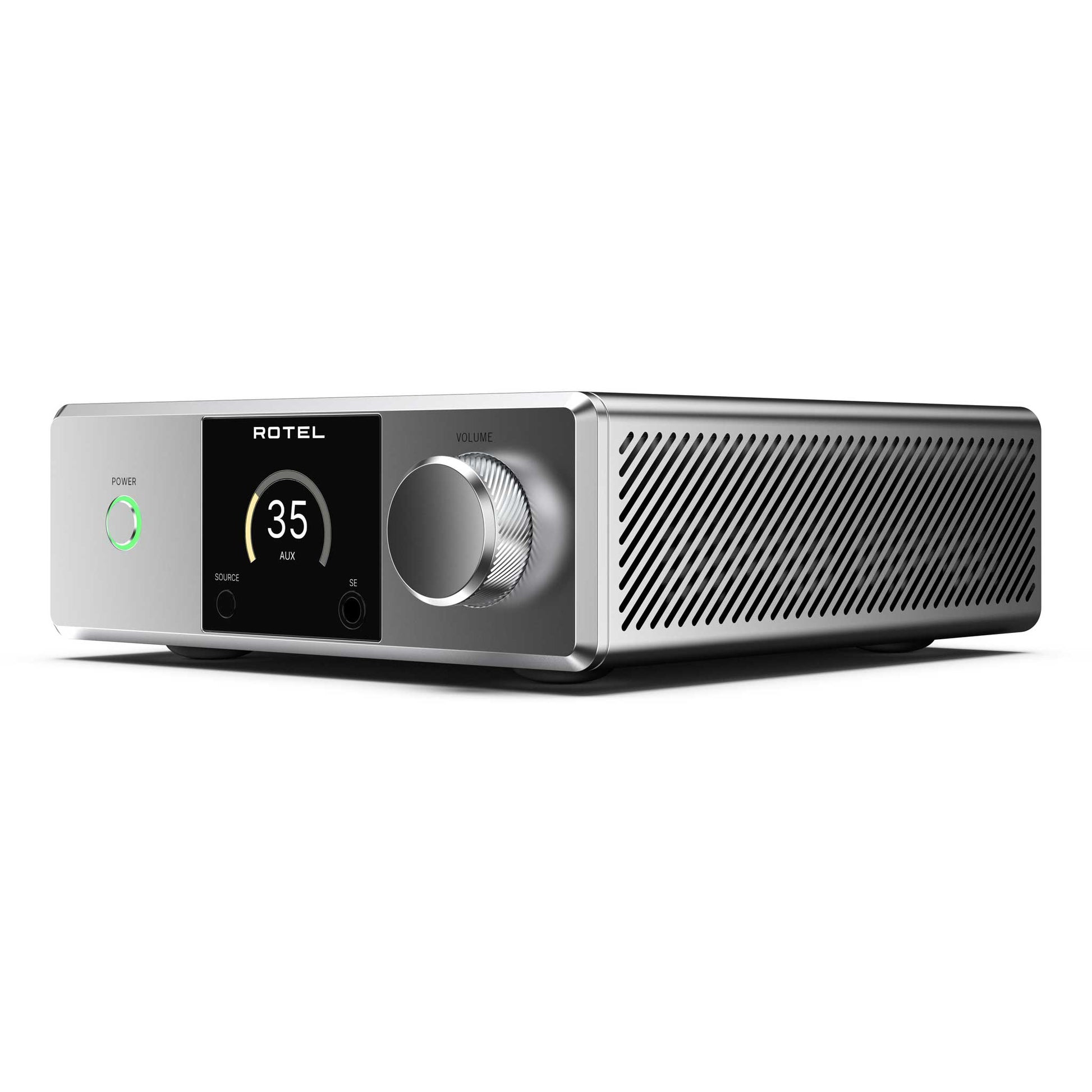 Rotel DX-5 Silver Angled View