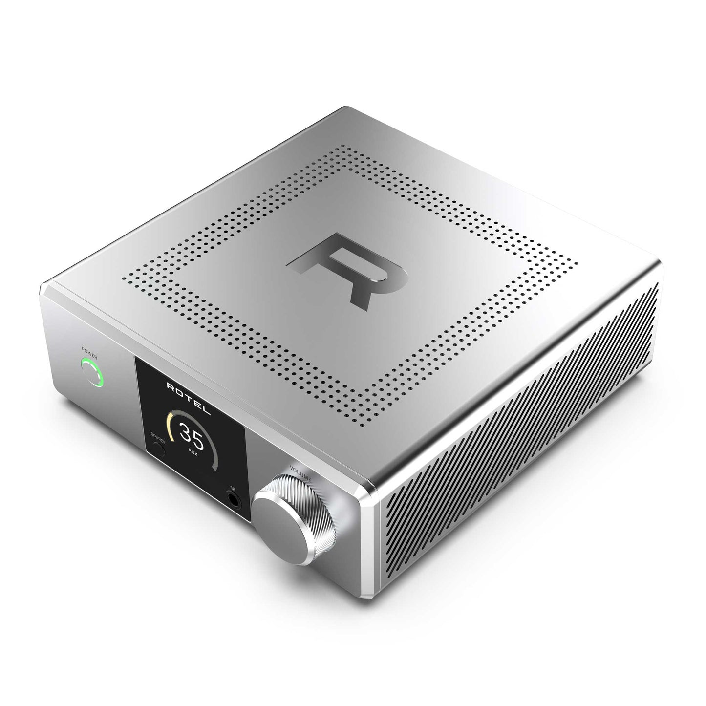 Rotel DX-5 Silver Three Quarter View