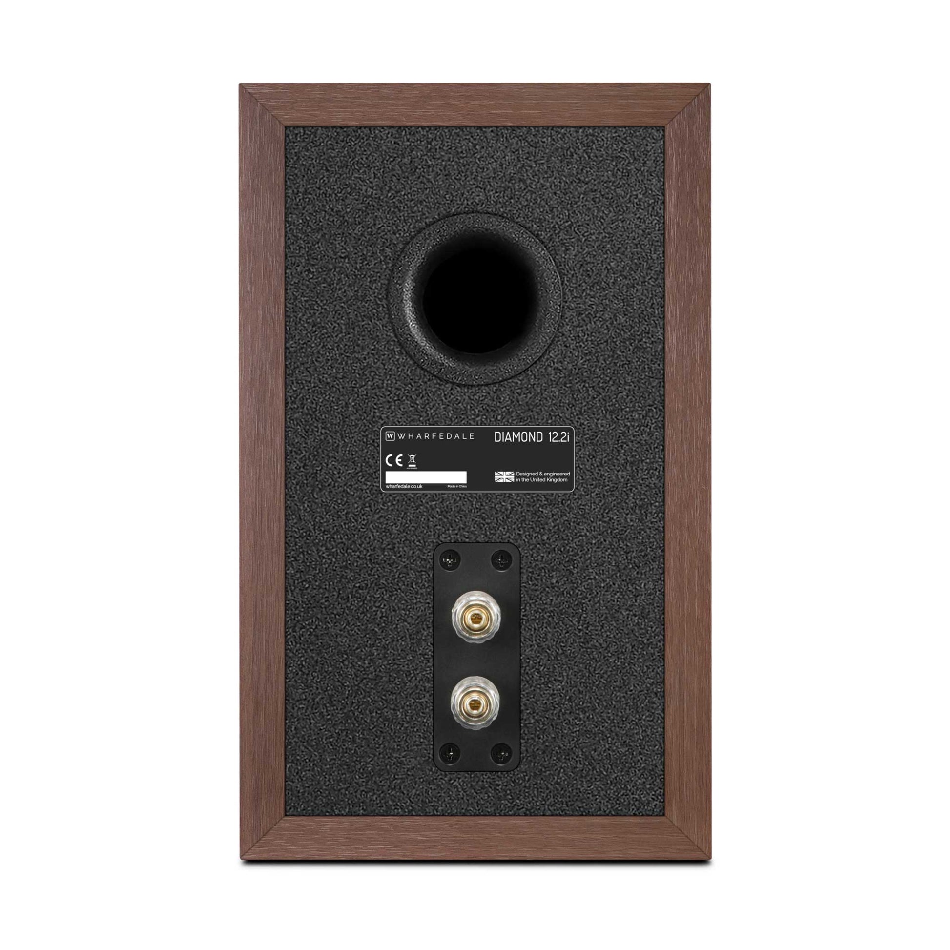 Wharfedale Diamond 12.2i Walnut Rear View