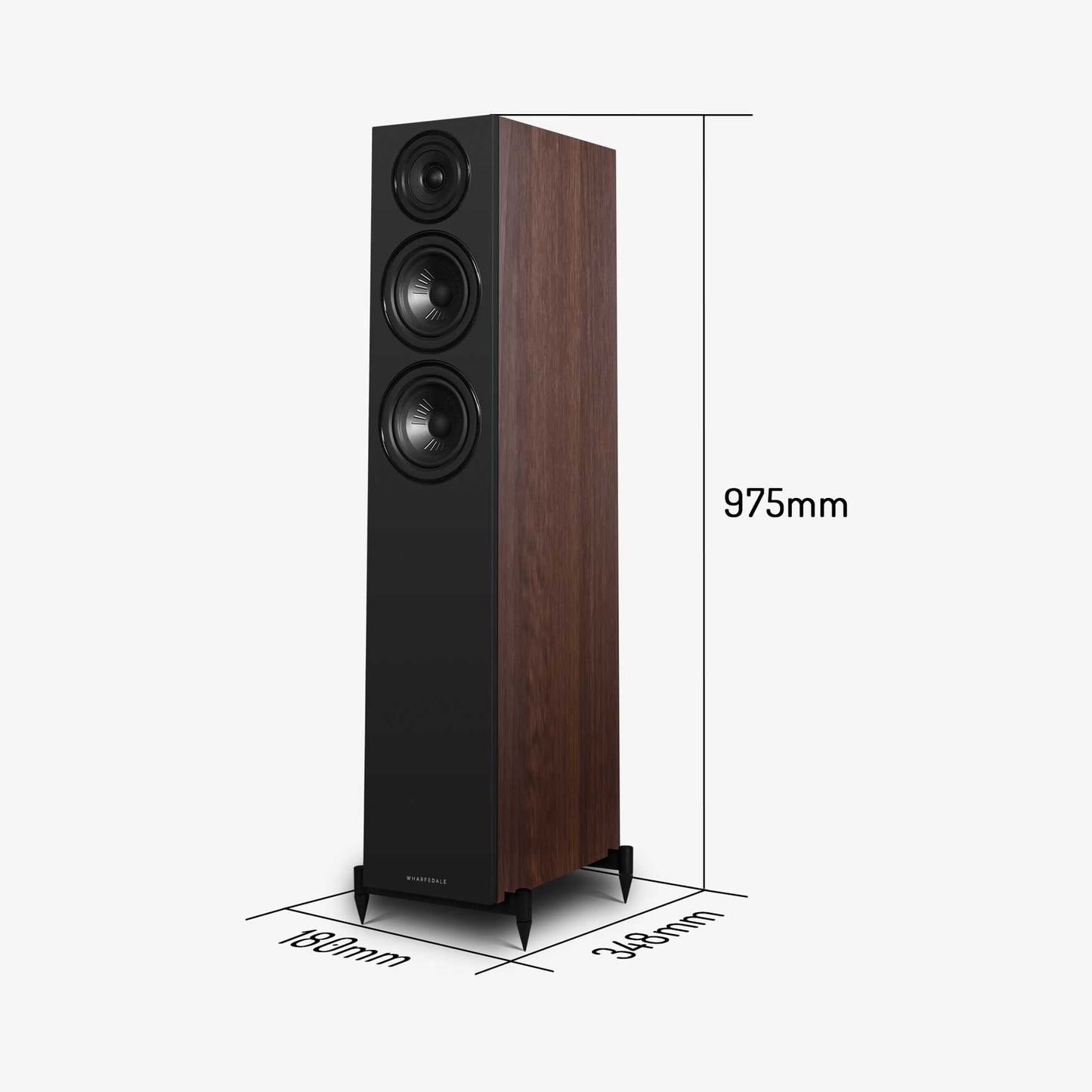 Wharfedale Diamond 12.3i Dimensions