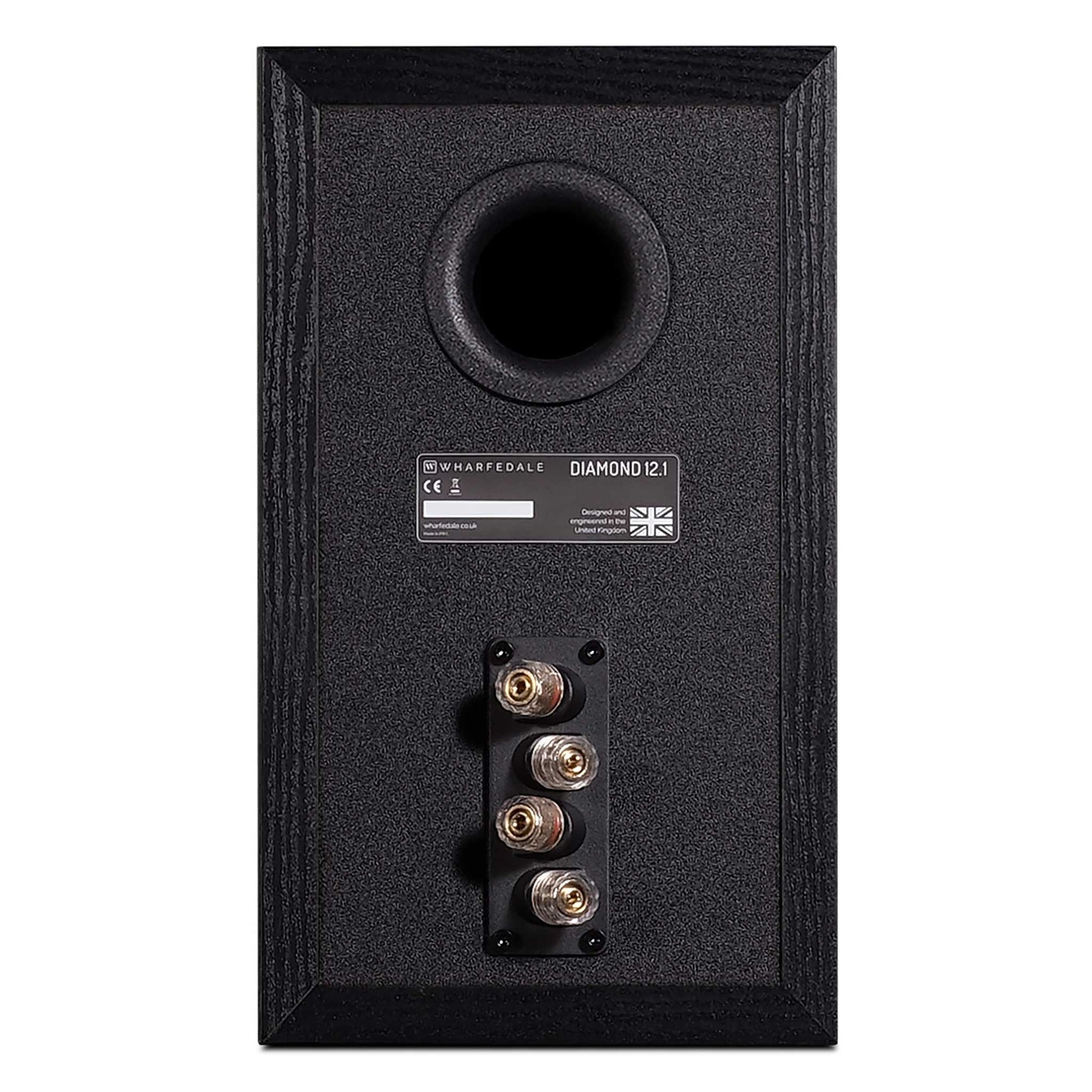 Wharfedale Diamond 12.1 Black Rear