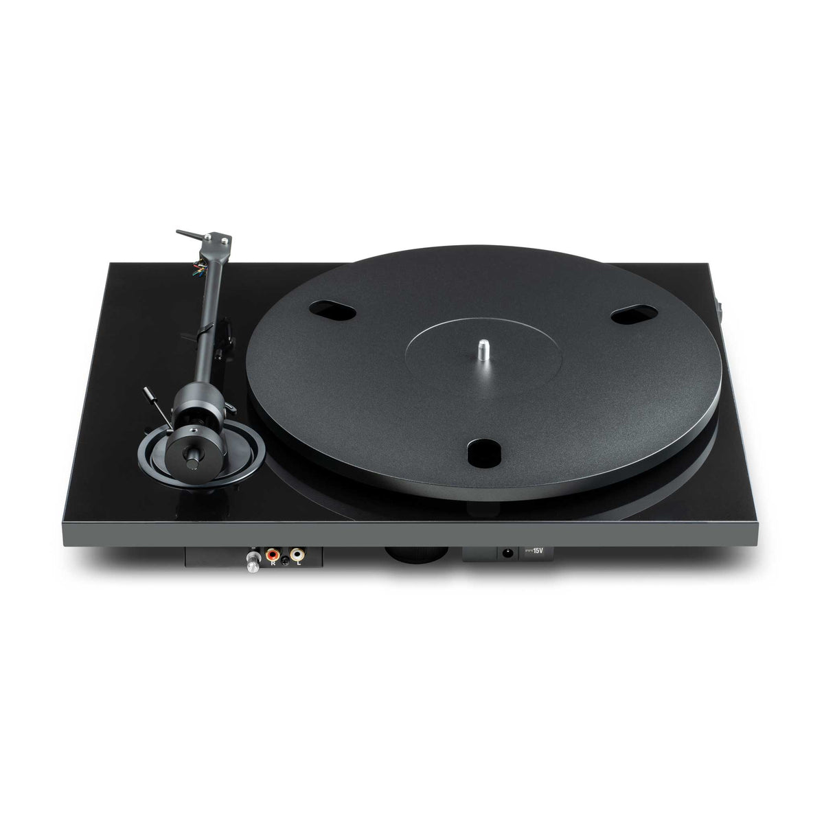 Pro-Ject E1.2 Phono Black Rear View