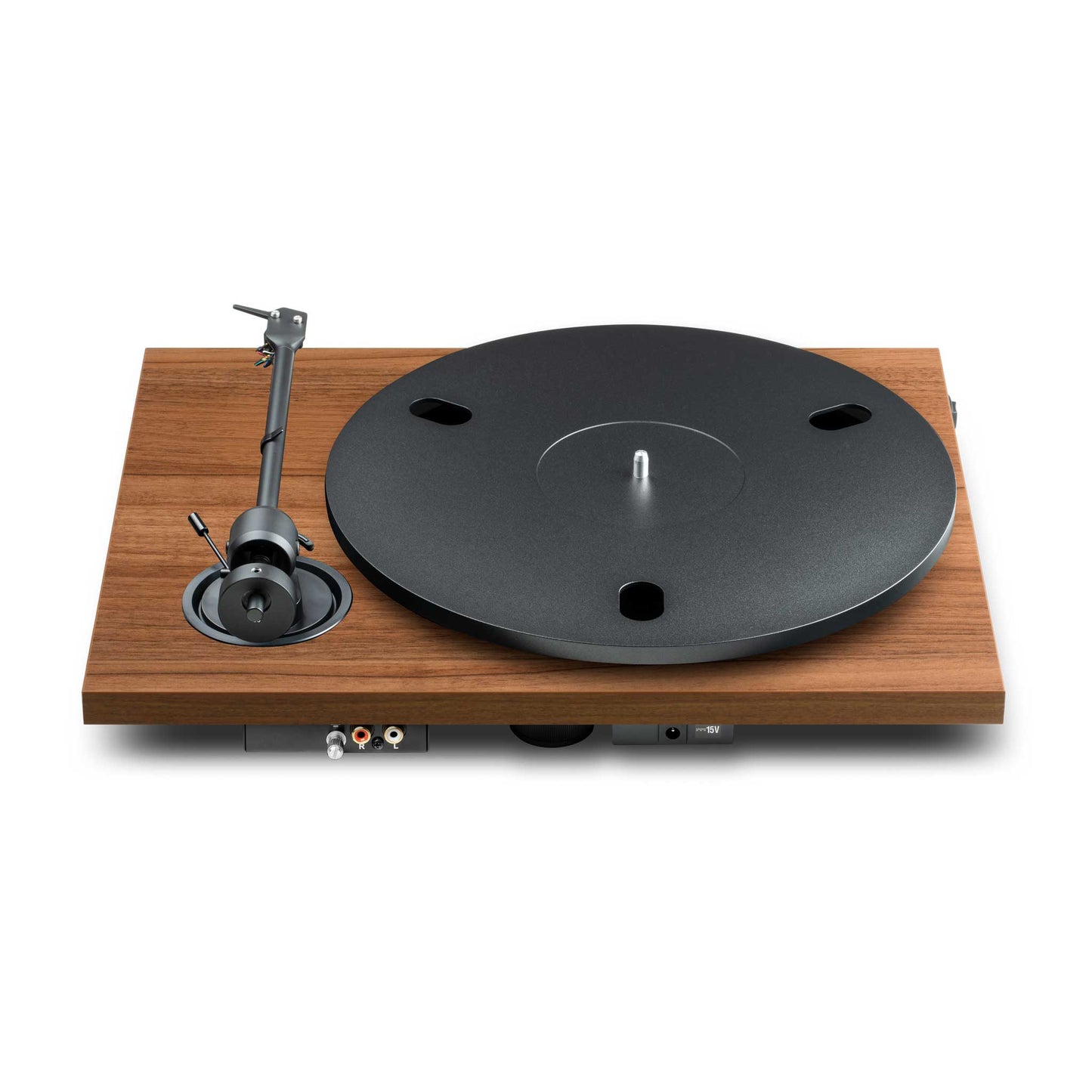 Pro-Ject E1.2 Phono Walnut Rear View