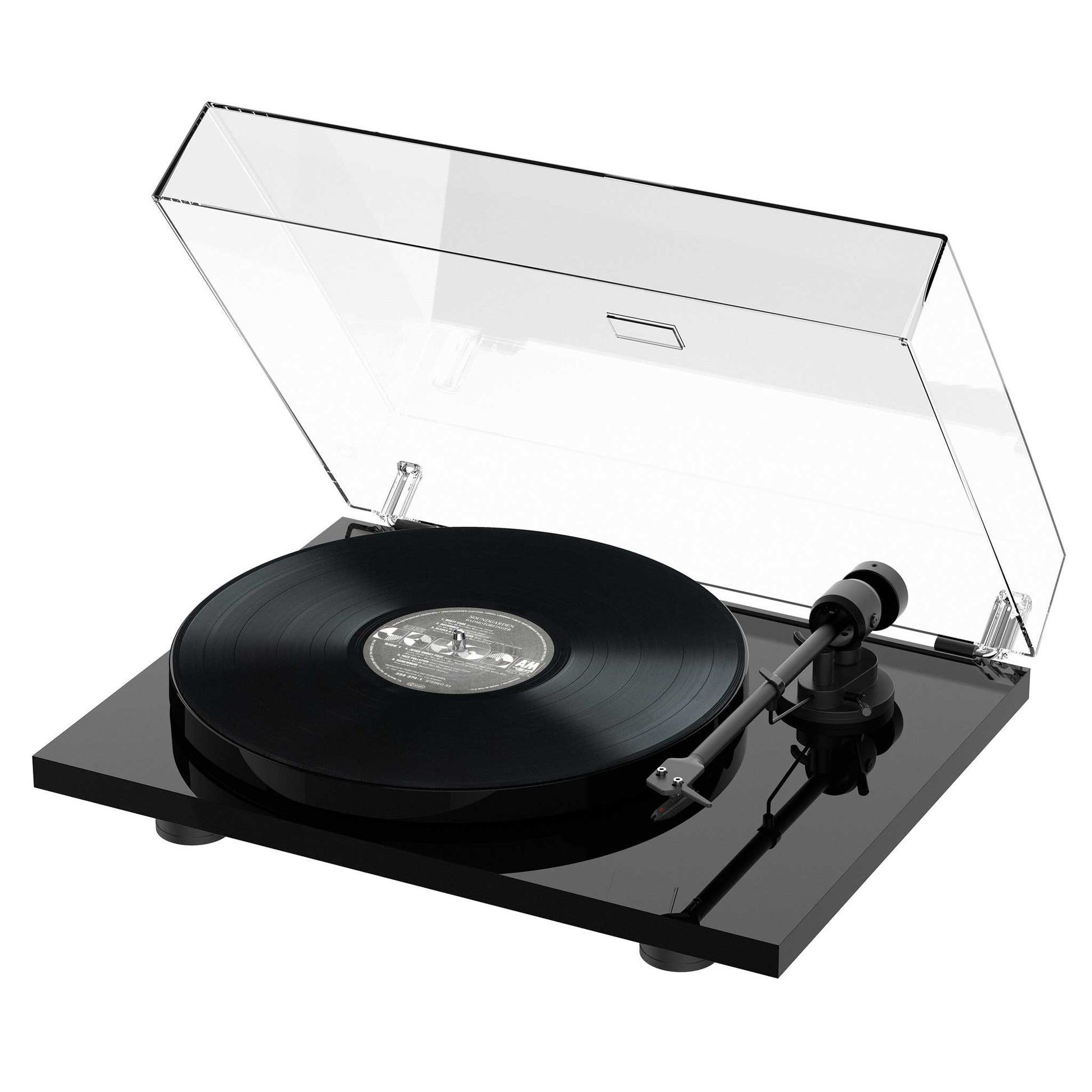 Pro-ject E1 Phono Black Lid On