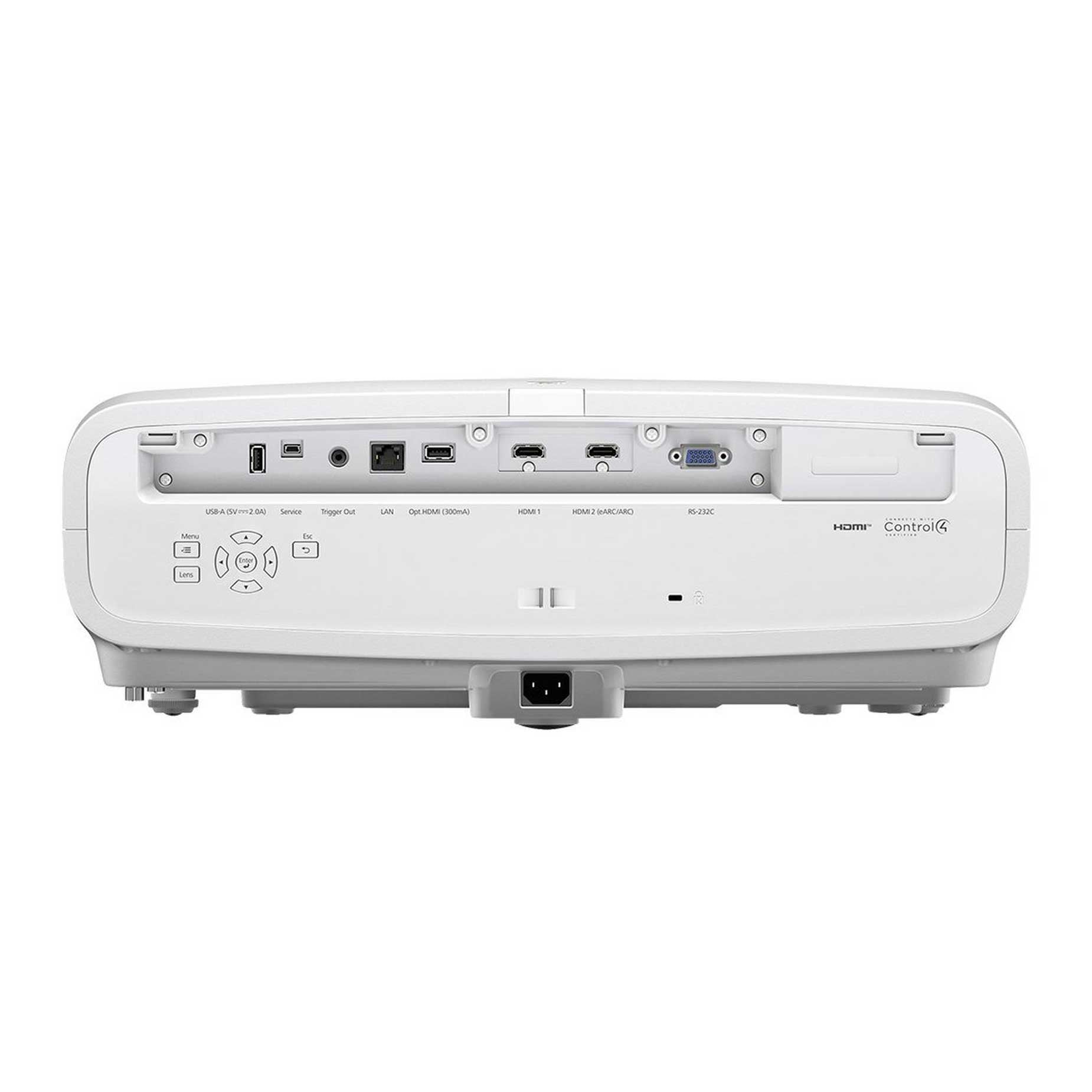 Epson EH-LS9000 White Rear View