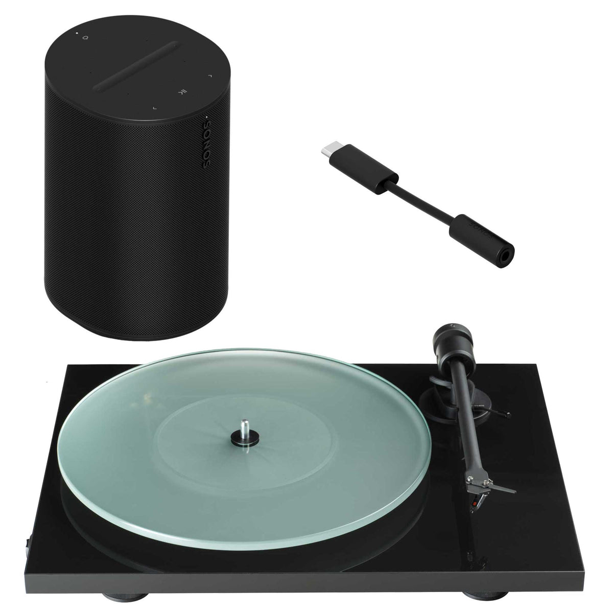 Sonos Era 100 Premium Turntable Set Black