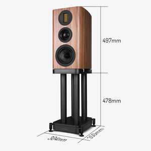 Wharfedale Evo 5.2 Speaker Stand Dimensions