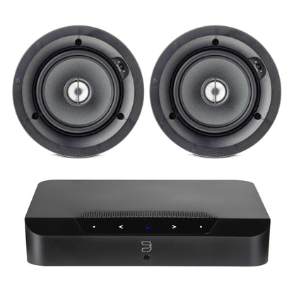 Bluesound Powernode Edge Black with Focal 100 ICW5