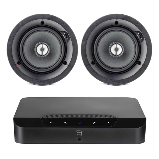 Bluesound Powernode Edge Black with Focal 100 ICW5