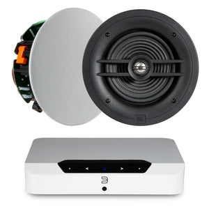 Bluesound Powernode Edge White with JBL Stage 260C