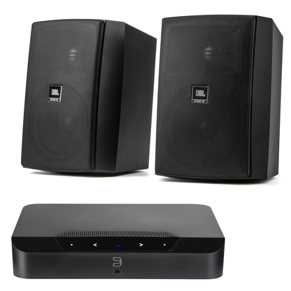 Bluesound Powernode Edge Outdoor Set with JBL XD5