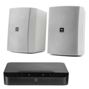 Bluesound Powernode Edge Outdoor Set with JBL XD5