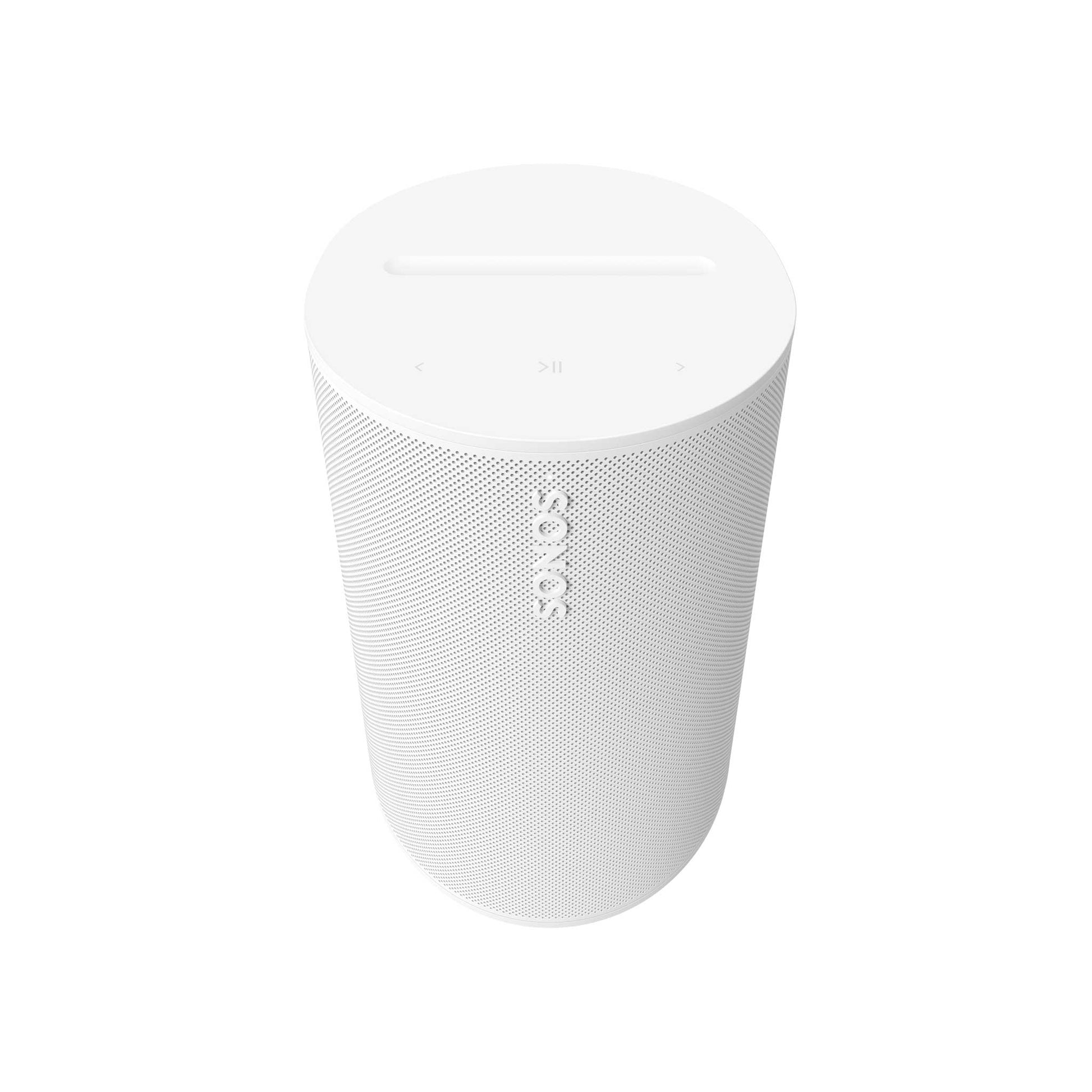 Sonos Era 100 SL White Front Angled View