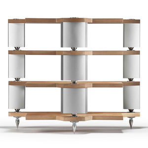 Naim FraimLite Rack Cherry / Silver Rear