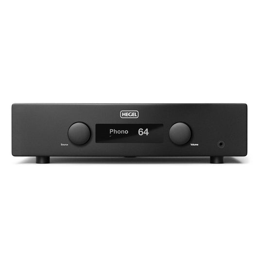 Hegel H190v Black Front View
