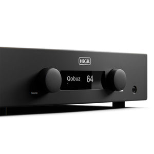 Hegel H200 Black Front Detail