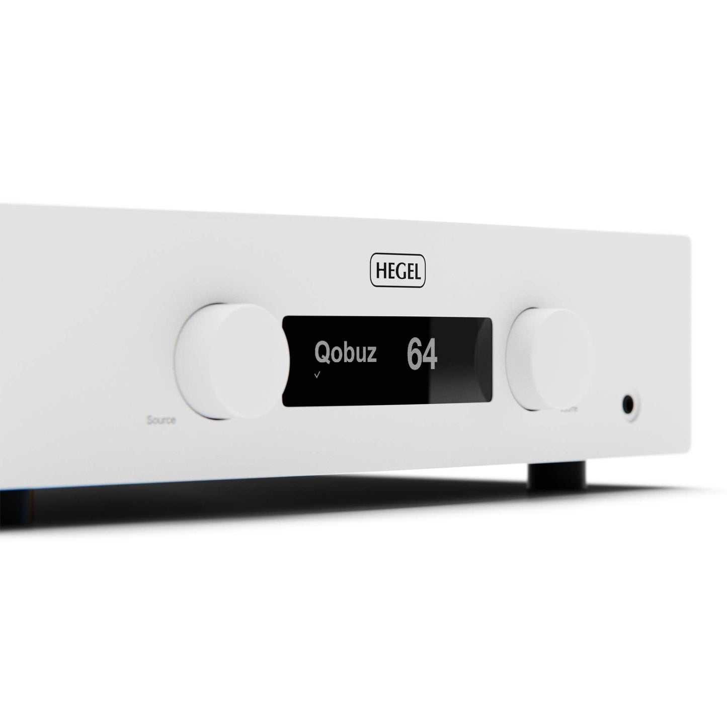 Hegel H200 White Front Detail