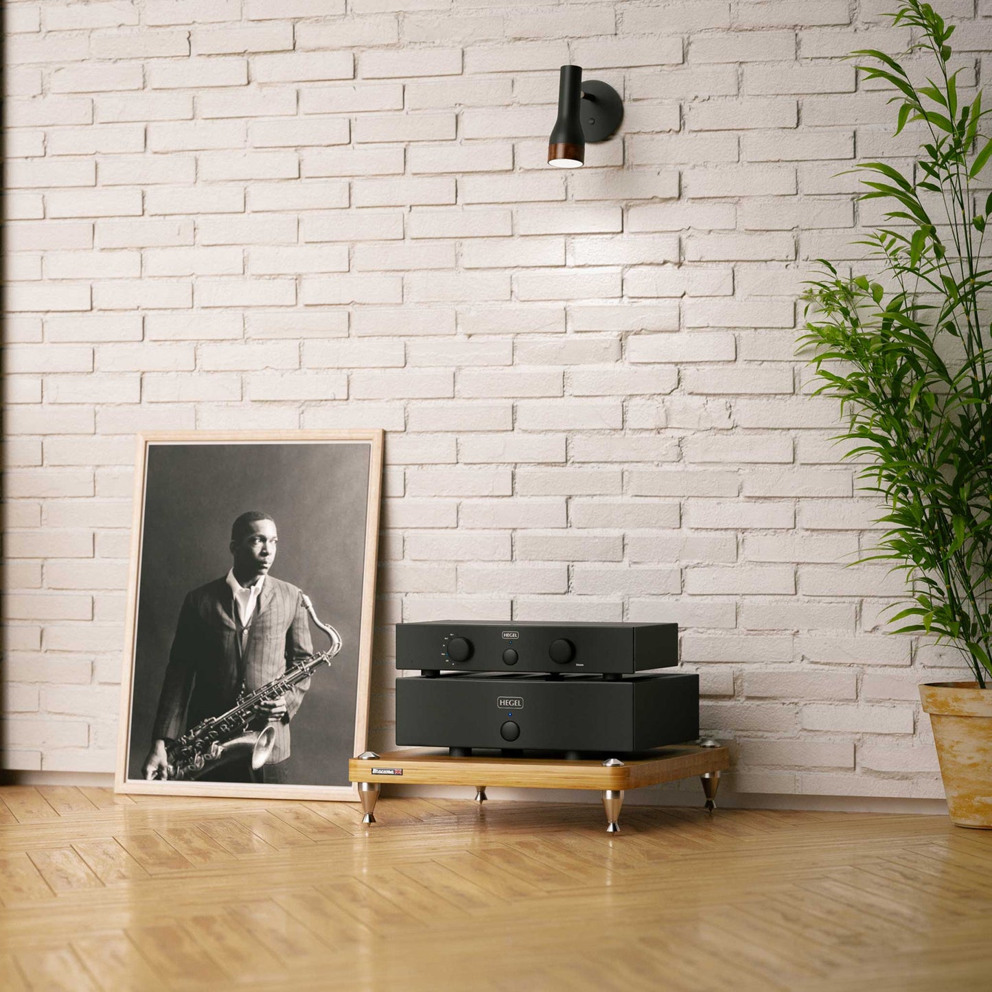 Hegel P20 Preamplifier with H20 Power Amplifier
