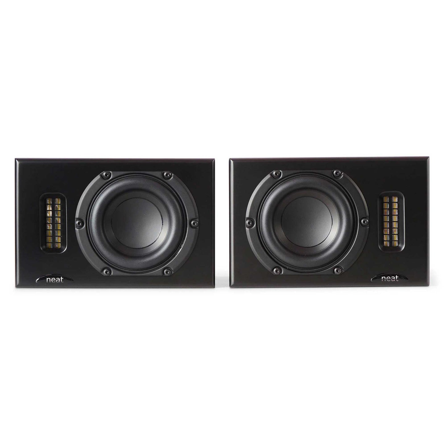 Neat Acoustics Iota II Satin Black Front View