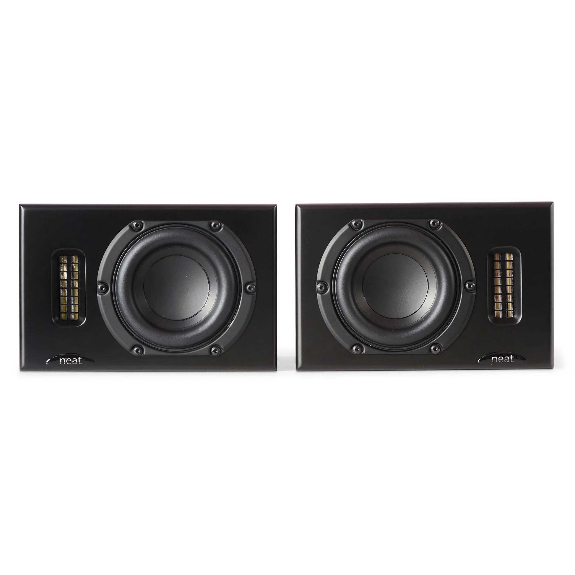 Neat Acoustics Iota II Satin Black Front View