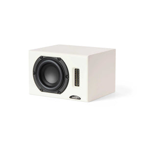 Neat Acoustics Iota II Satin White Angled View
