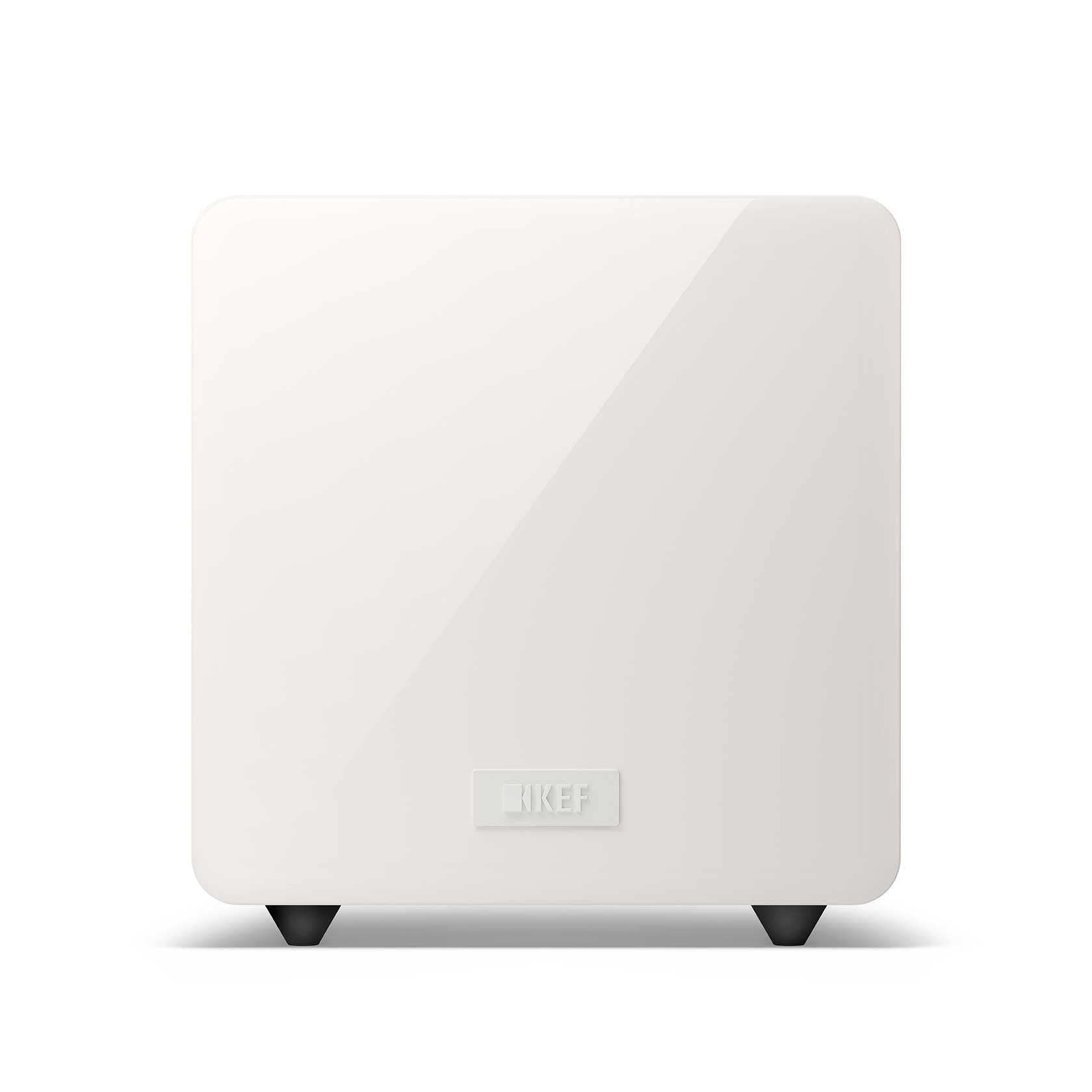 KEF KC92 White Gloss Front View