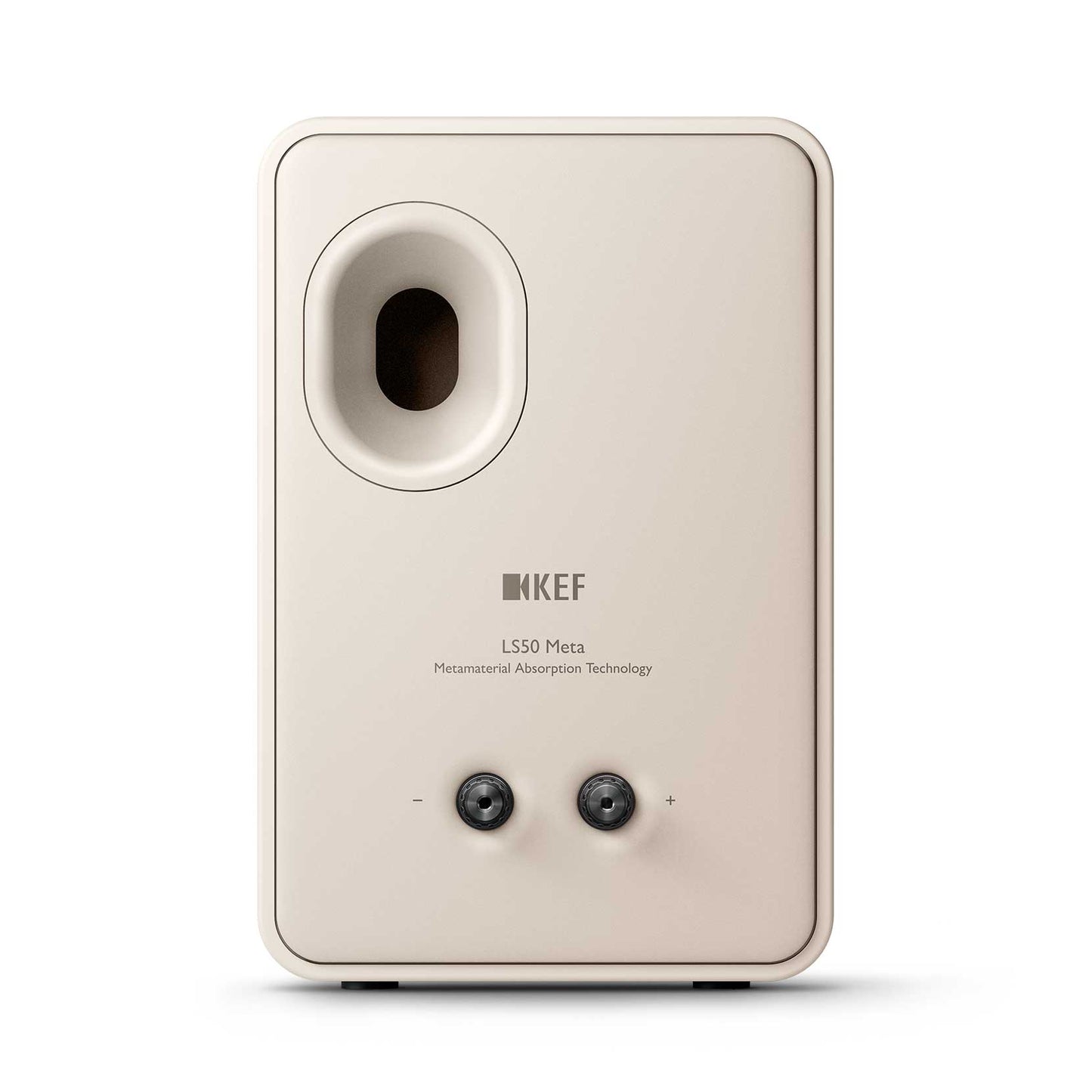 KEF LS50 Meta Sand Shell Rear View