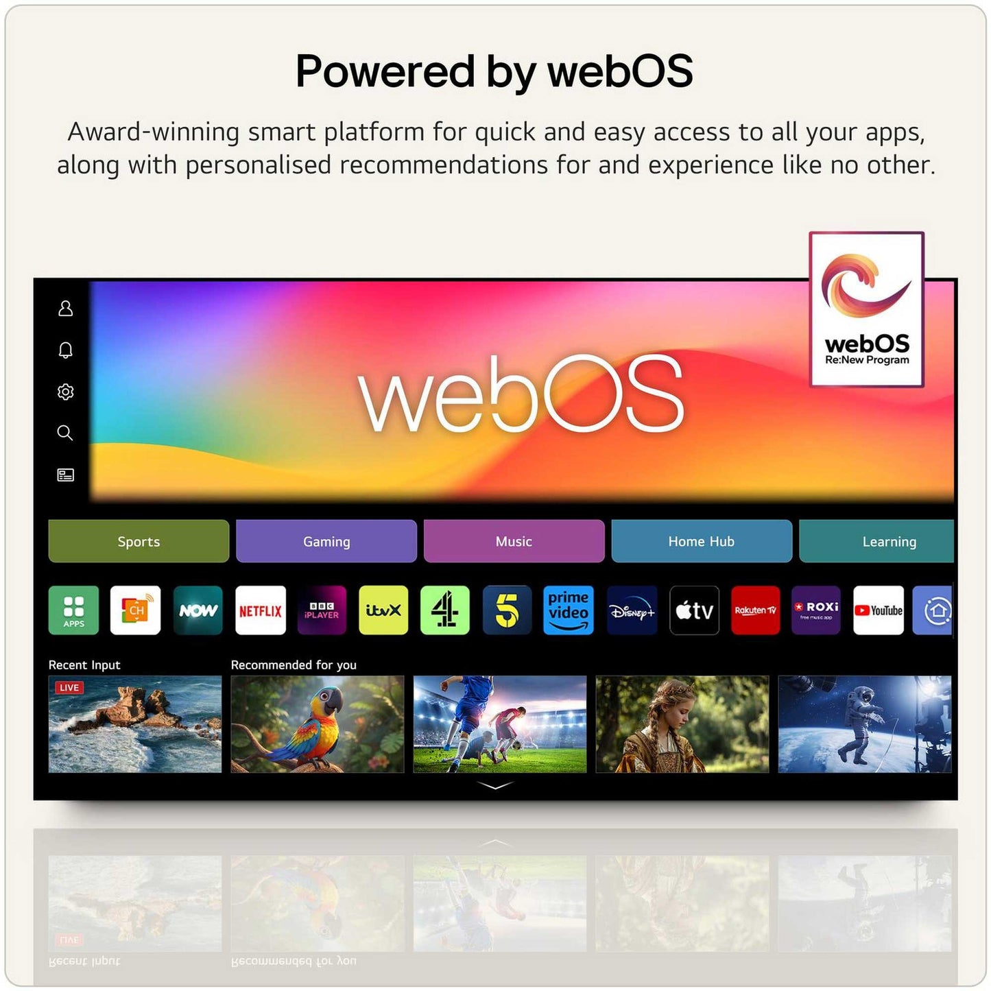 LG C6 OLED TV webOS