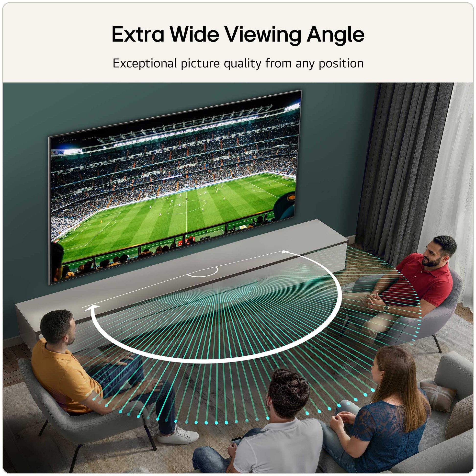 LG G64LW Series Extra Wide Viewing Angle