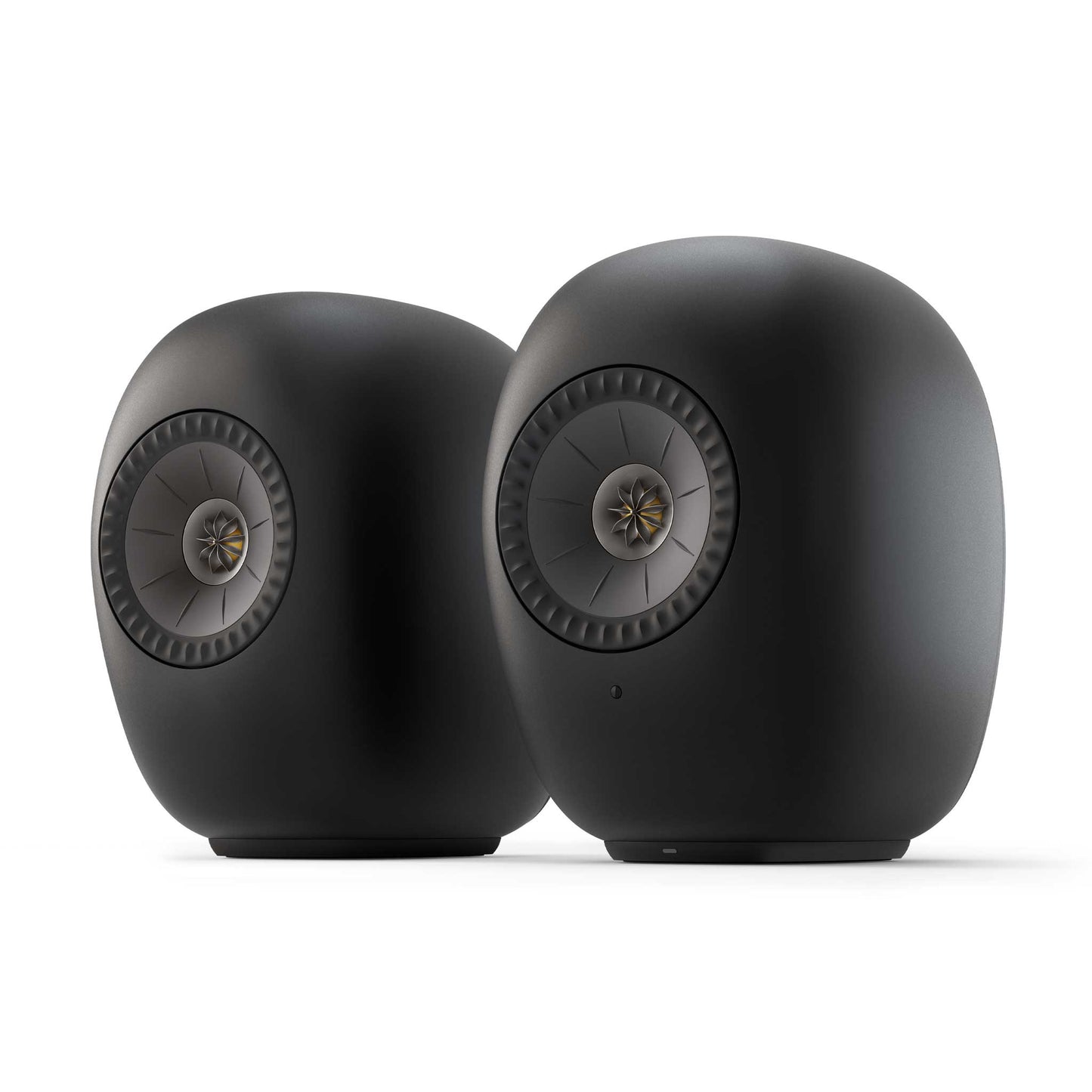 KEF LS LUXE Wireless HiFi Speakers Eclipse Black