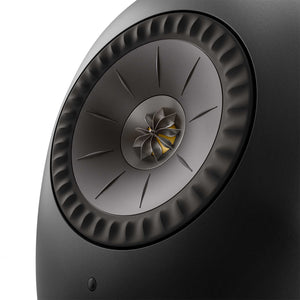 KEF LS LUXE Eclipse Black Driver Detail