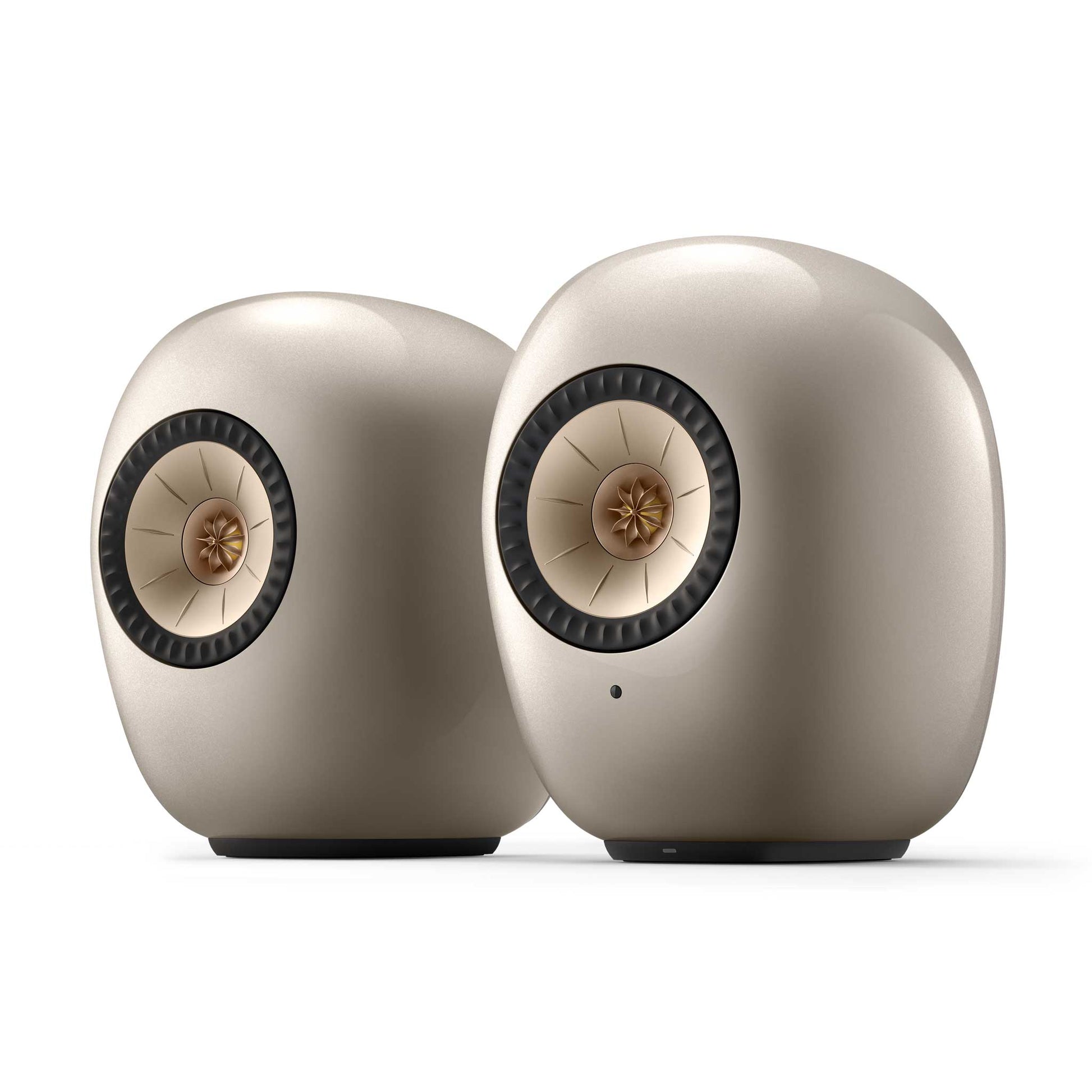 KEF LS LUXE Wireless HiFi Speakers Dusk Titanium