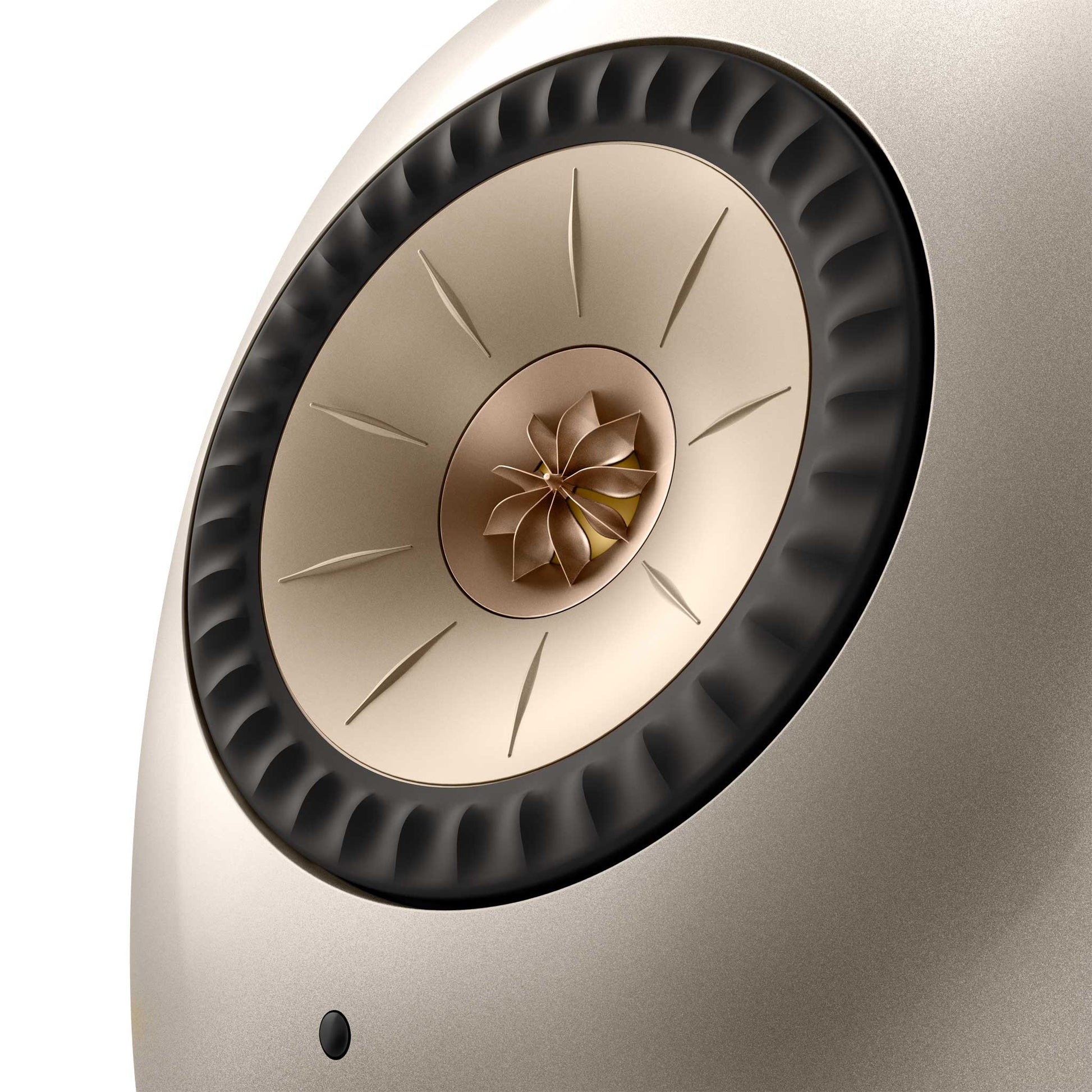 KEF LS LUXE Dusk Titanium Driver Detail