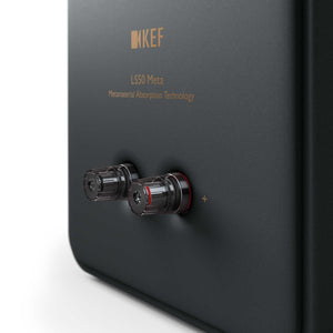 KEF LS50 Meta Carbon Black Rear