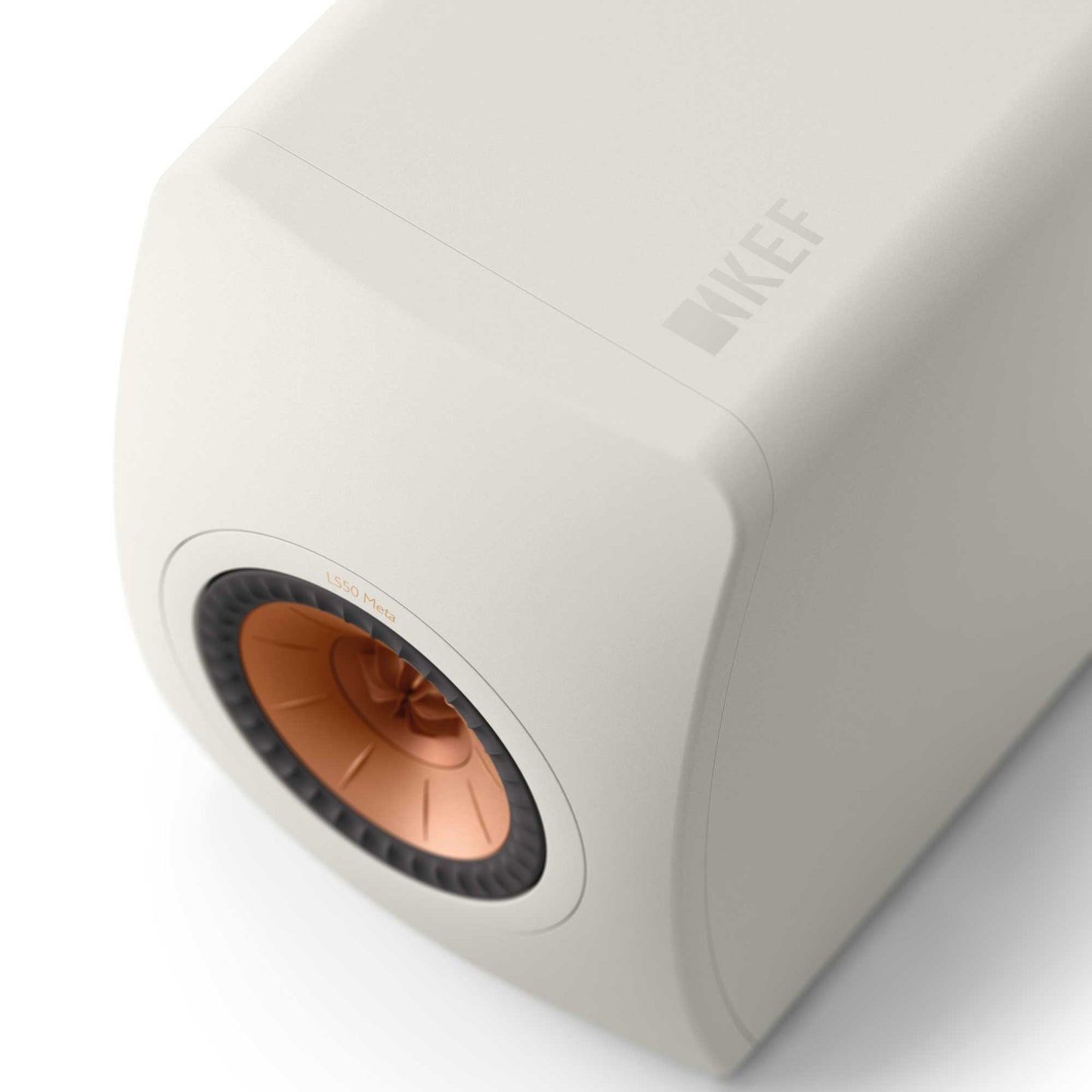 KEF LS50 Meta Mineral White Top