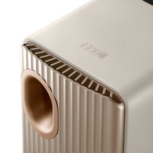 KEF LS50 Wireless II Sand Shell Rear Detail