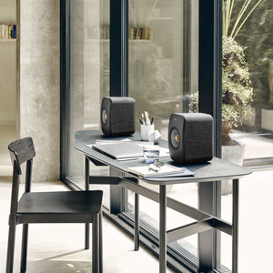 KEF LSX II On Desk 