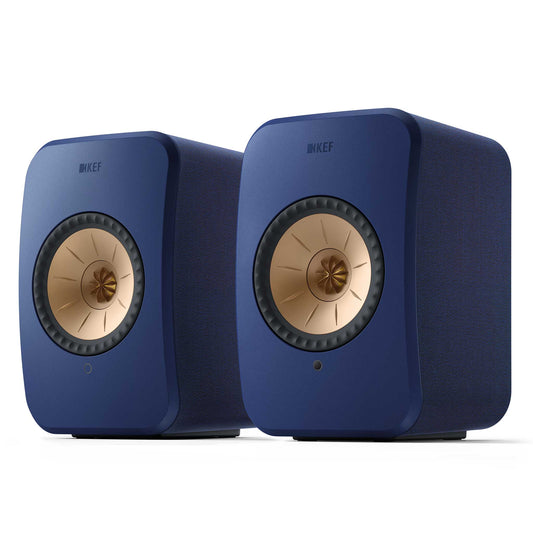 KEF LSX II Wireless Speakers Cobalt Blue