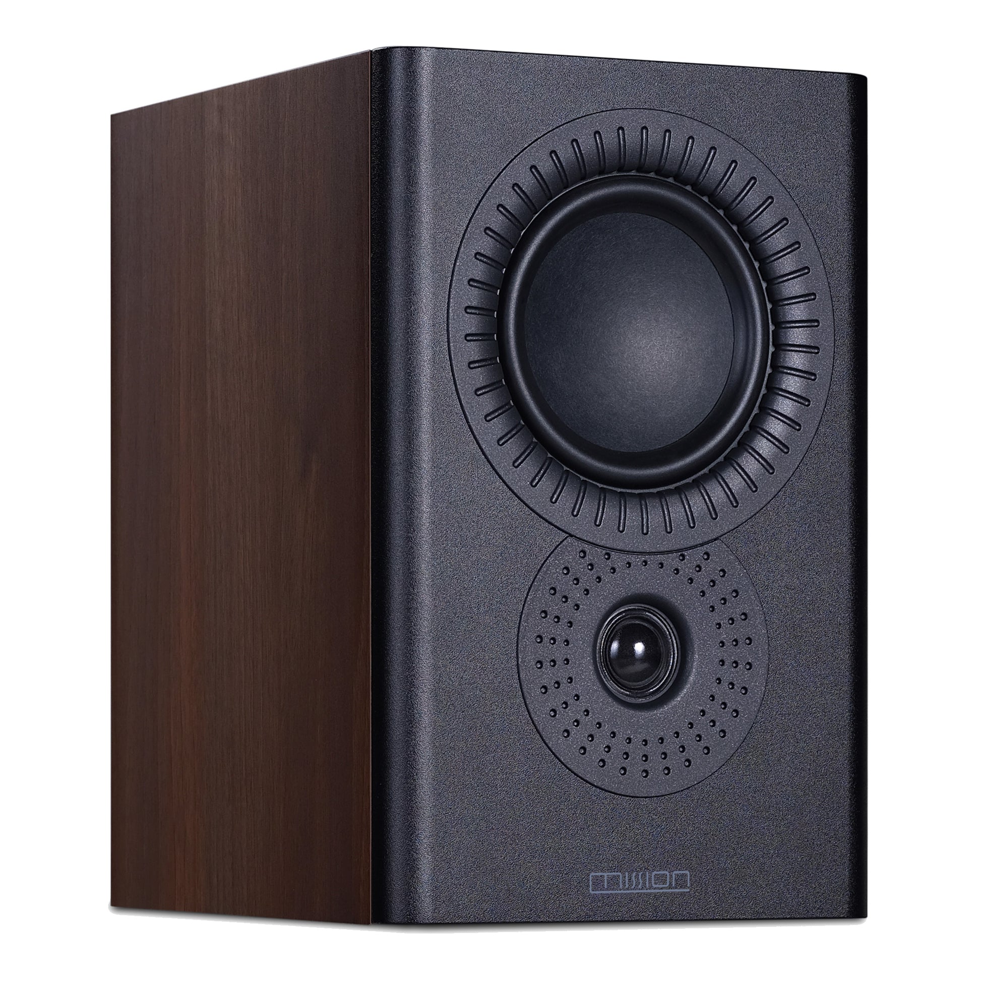 Mission LX2 MKII Walnut Pearl Angle