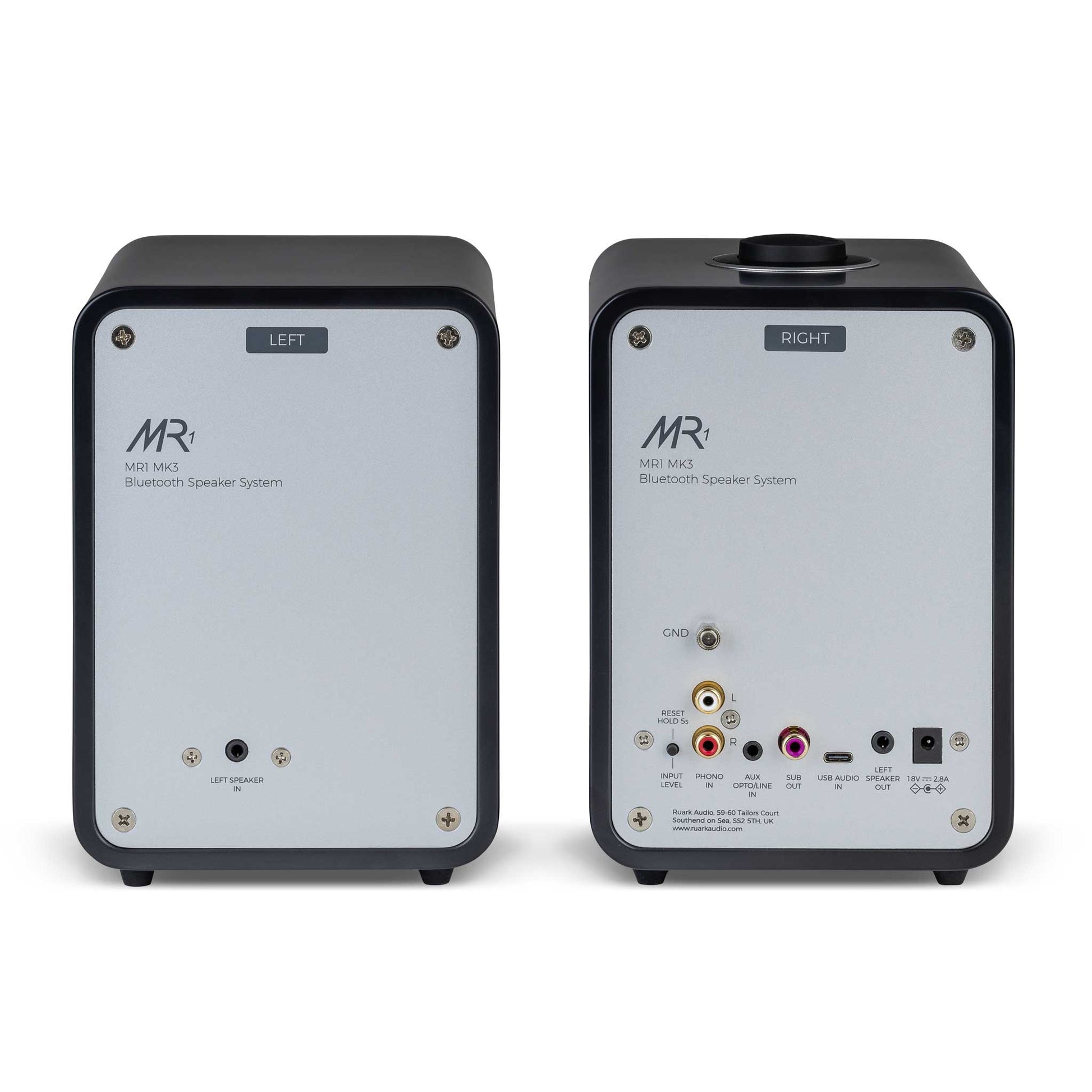 Ruark Audio MR1 MK3 Charcoal Rear View