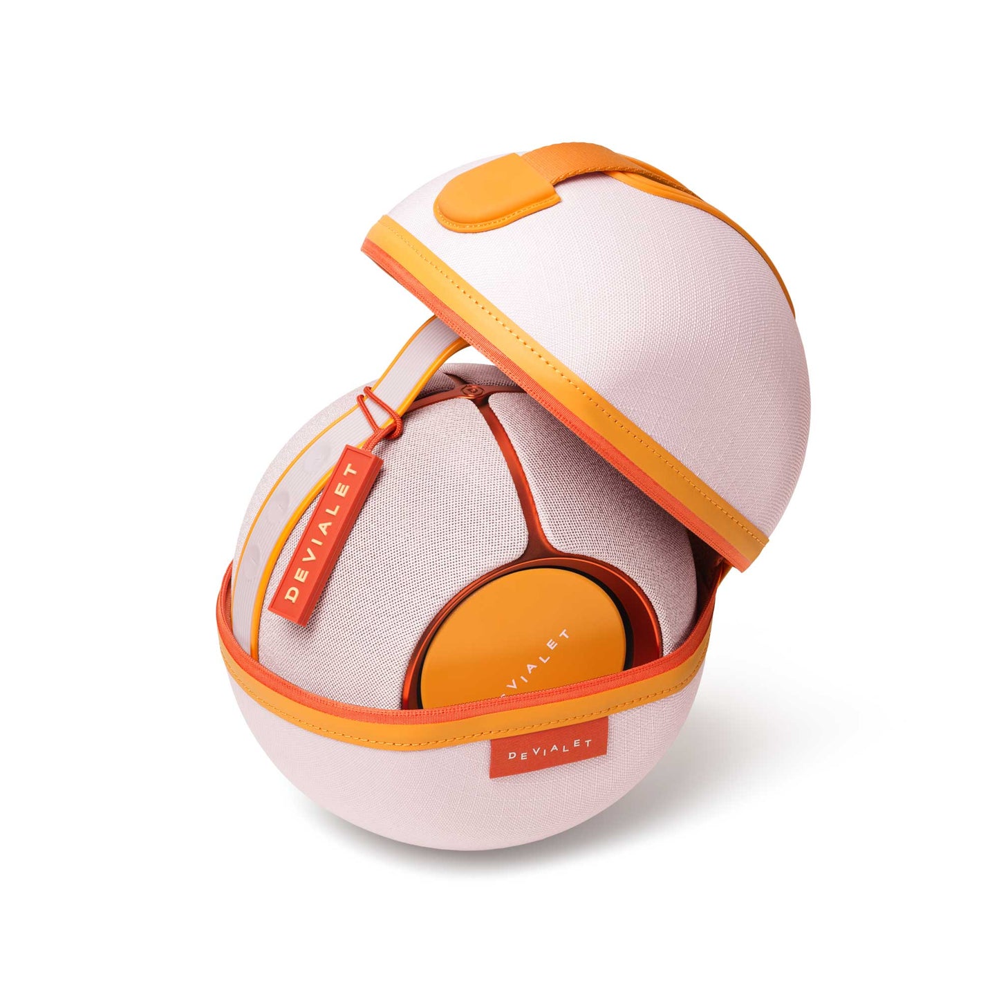 Devialet Mania Rose Bloom Edition In Cocoon Carry Case