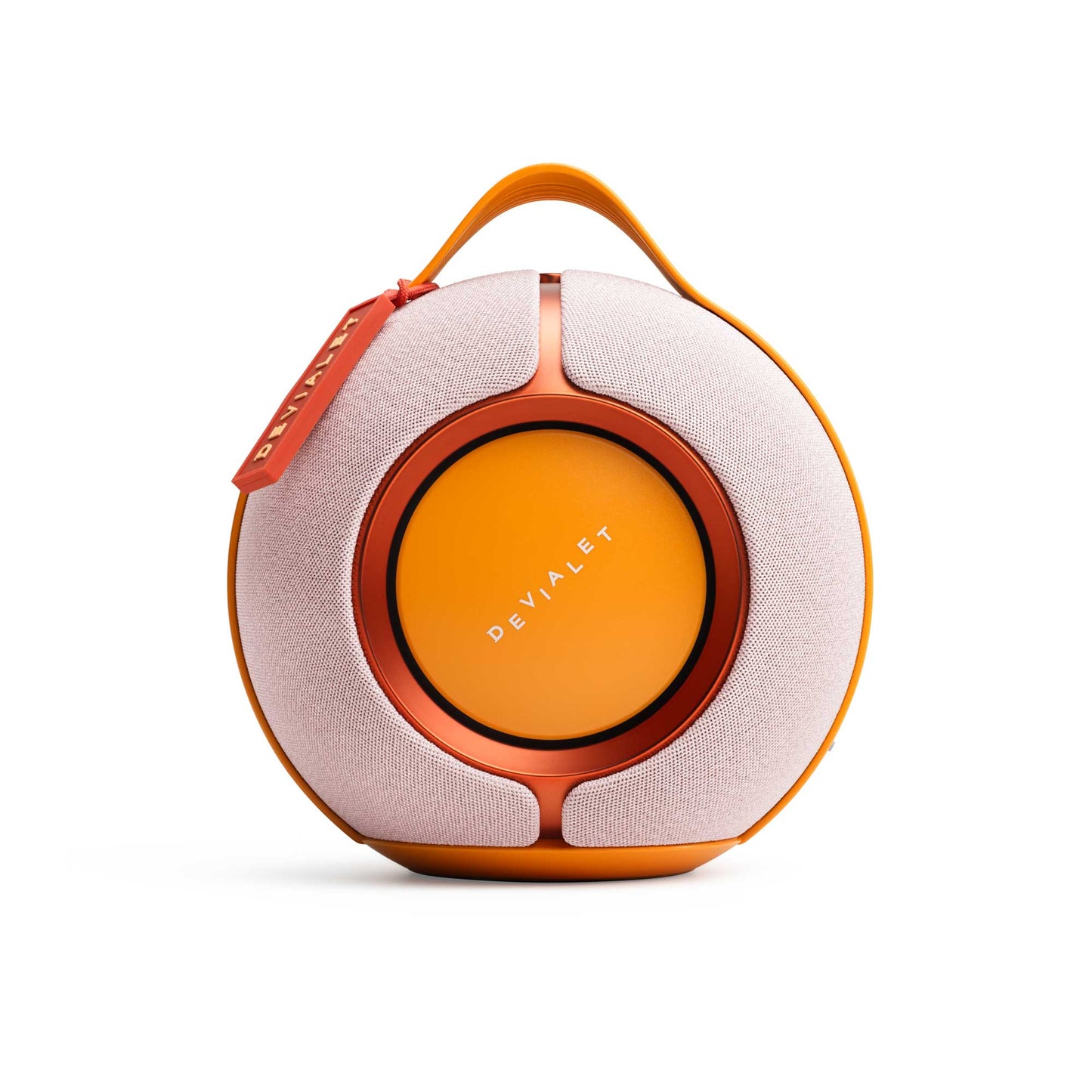 Devialet Mania Rose Bloom Edition Side View