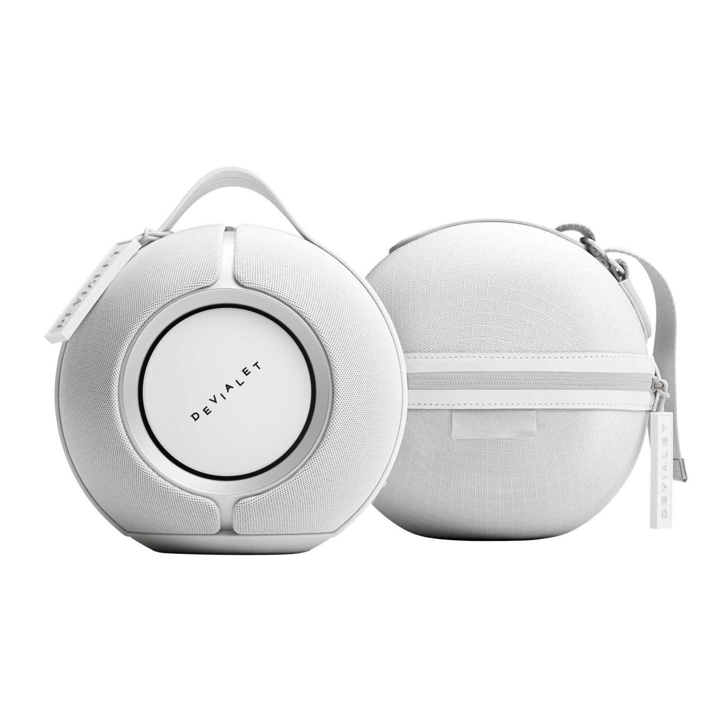 Devialet Mania White Mist with Cocoon Carry Case