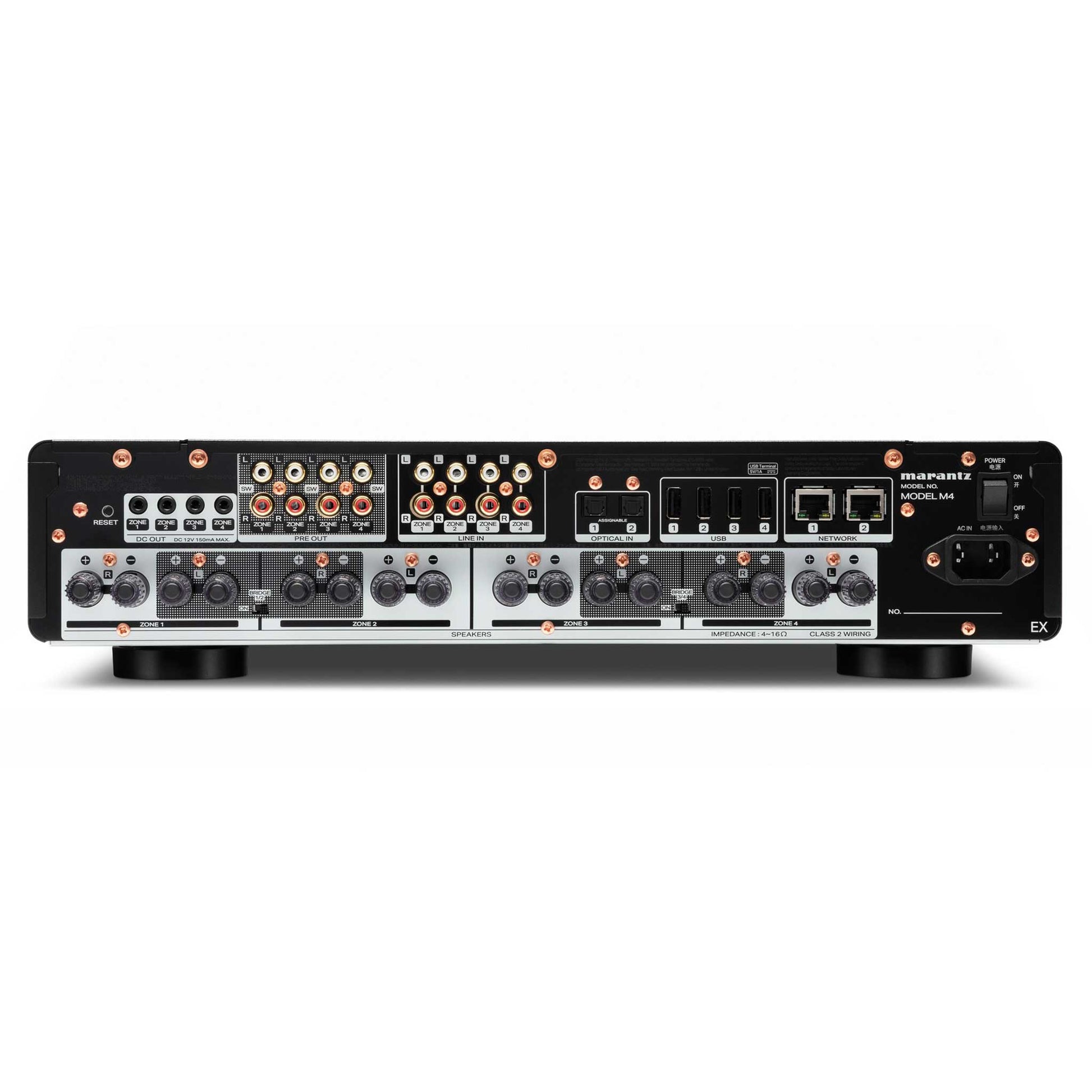 Marantz Model M4 Rear View